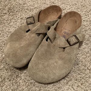 Birkenstock Suede Clogs